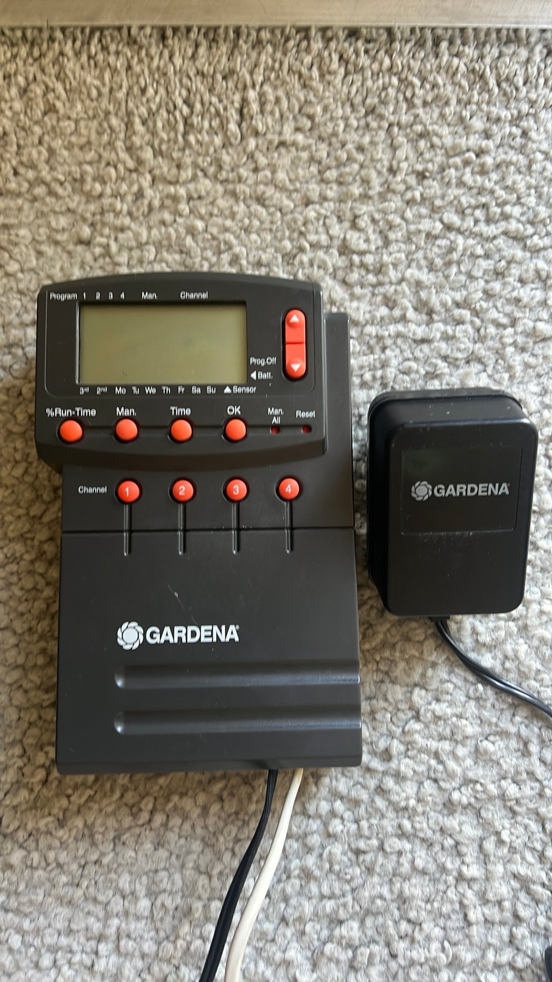 Gardena Besproeiingscomputer met sensor, Tuin en Terras, Bewateringscomputers, Ophalen of Verzenden, Gebruikt