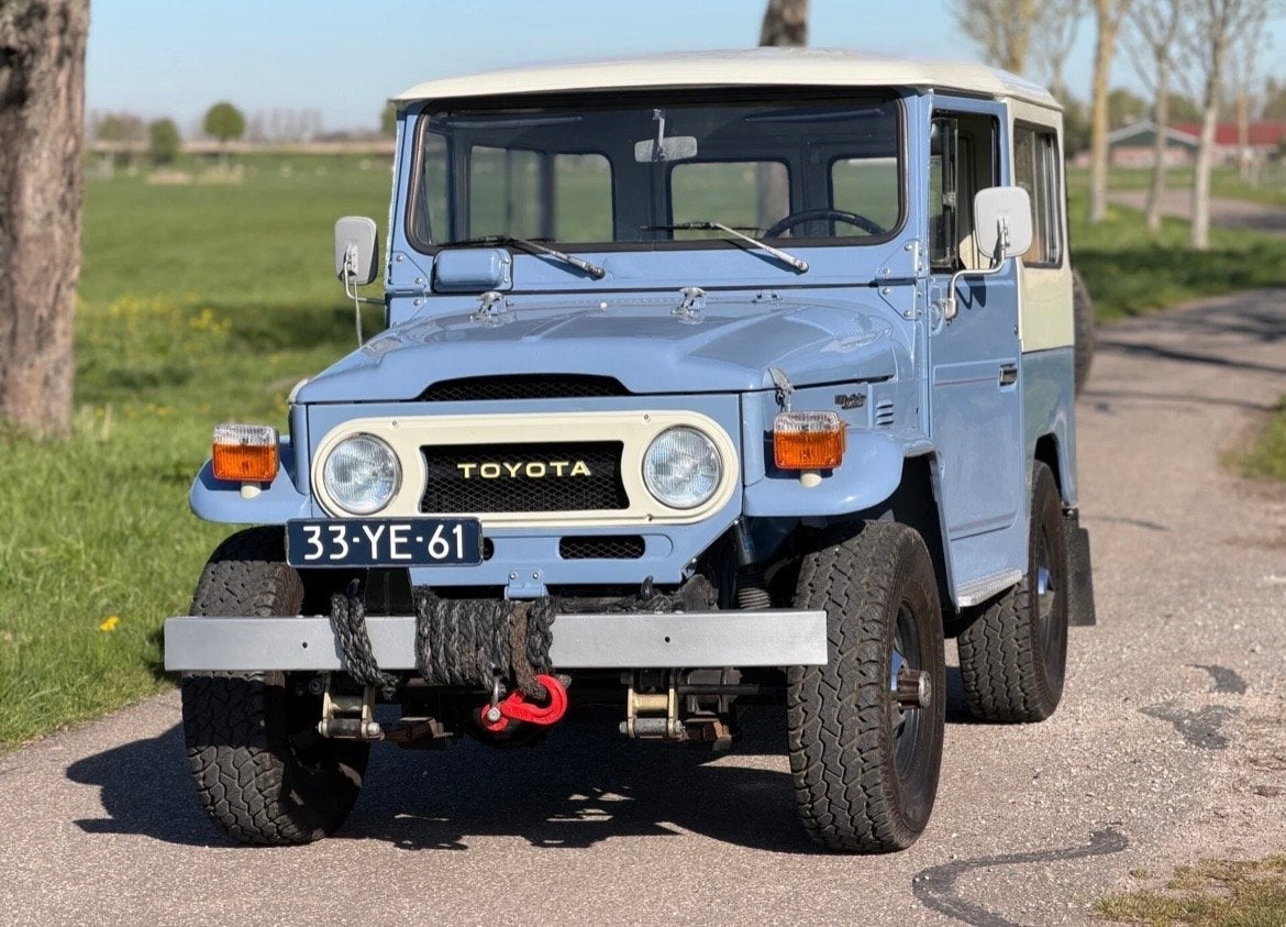 Toyota 1976 Blauw, foto 3