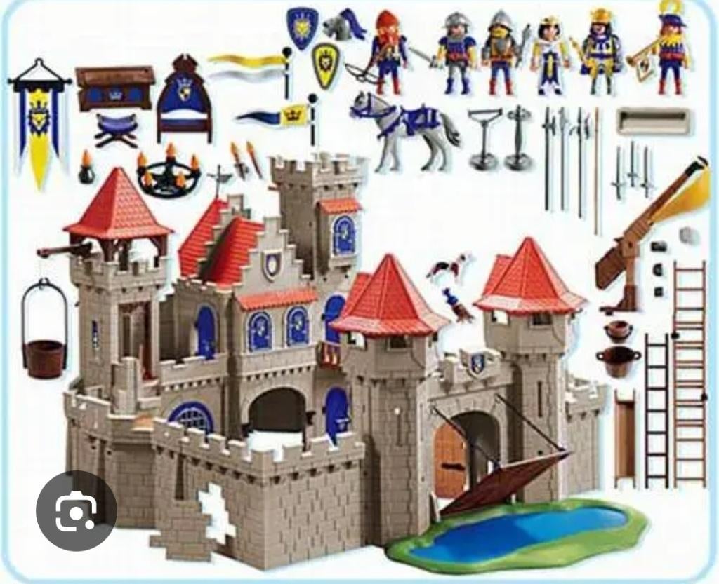Playmobil kasteel 3268, Ophalen, Zo goed als nieuw, Complete set