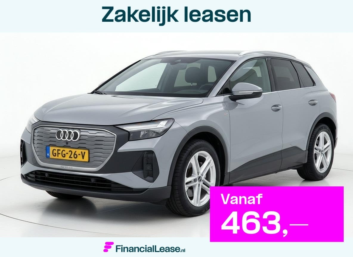 Audi Q4 e-tron 35 Launch edition 55 kWh, Automaat, Gebruikt, Zwart, 1865 kg
