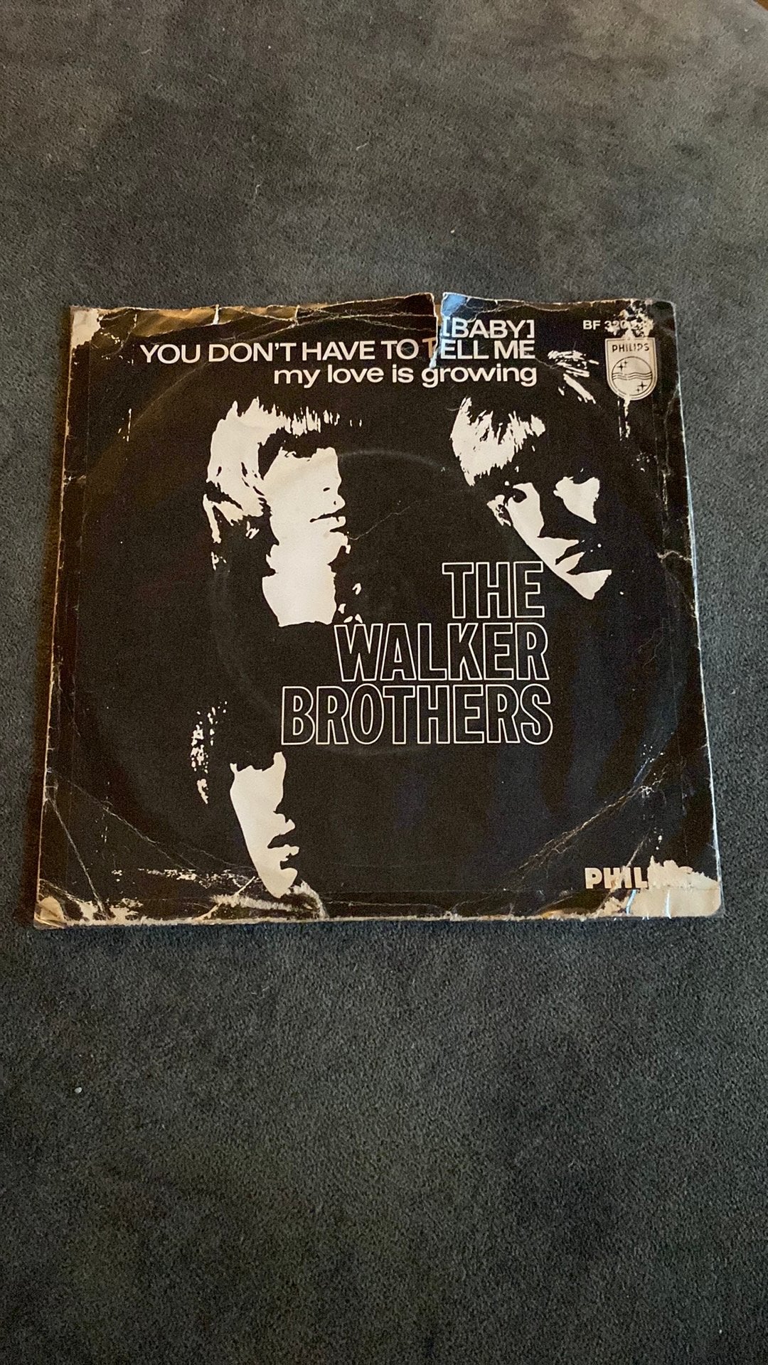 Vinyl single the Walker Brothers Baby you don’t have to tell, Ophalen of Verzenden, Gebruikt, Pop