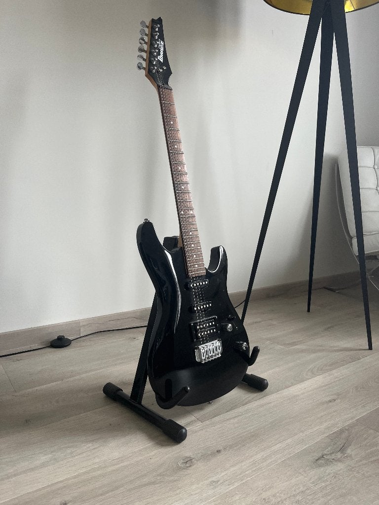 Ibanez GIO Elektrische Gitaar - Zwart, Ophalen, Zo goed als nieuw, Solid body, Ibanez