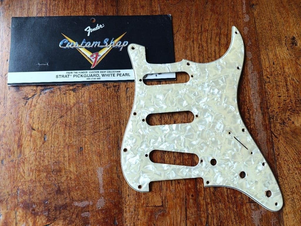 Fender Custom Shop slagplaat voor Strat, Muziek en Instrumenten, Instrumenten | Onderdelen, Ophalen of Verzenden, Gebruikt, Elektrische gitaar