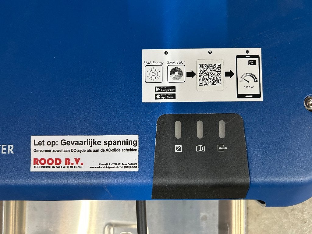 SMA Sunny Tripower 10.0 Omvormer 10 kW, Ophalen, Gebruikt, Overige typen, 200 wattpiek of meer