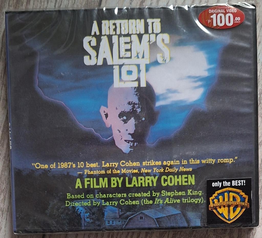 Stephen King - a return to Salems lot VCD, Ophalen of Verzenden, Nieuw in verpakking