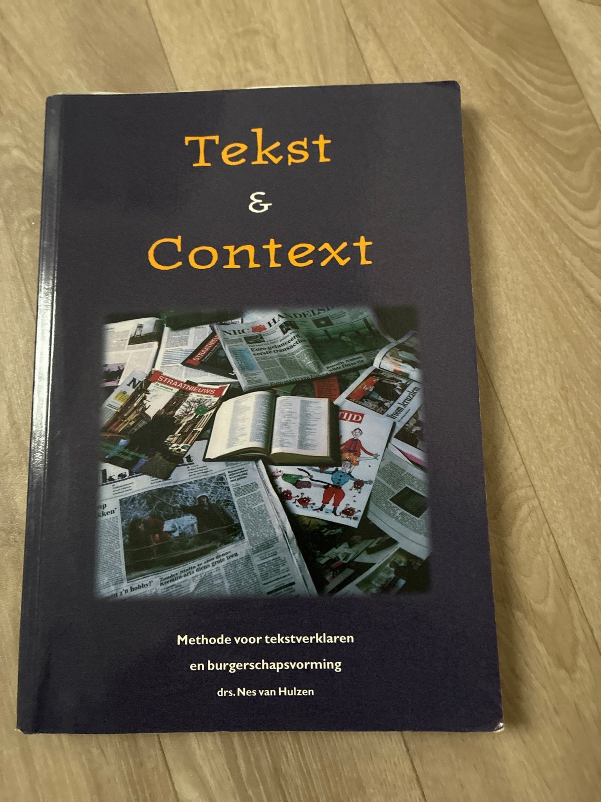 Tekst & Context - Methode voor tekstverklaren en burgerschap, Ophalen of Verzenden, Gamma, Zo goed als nieuw, MBO