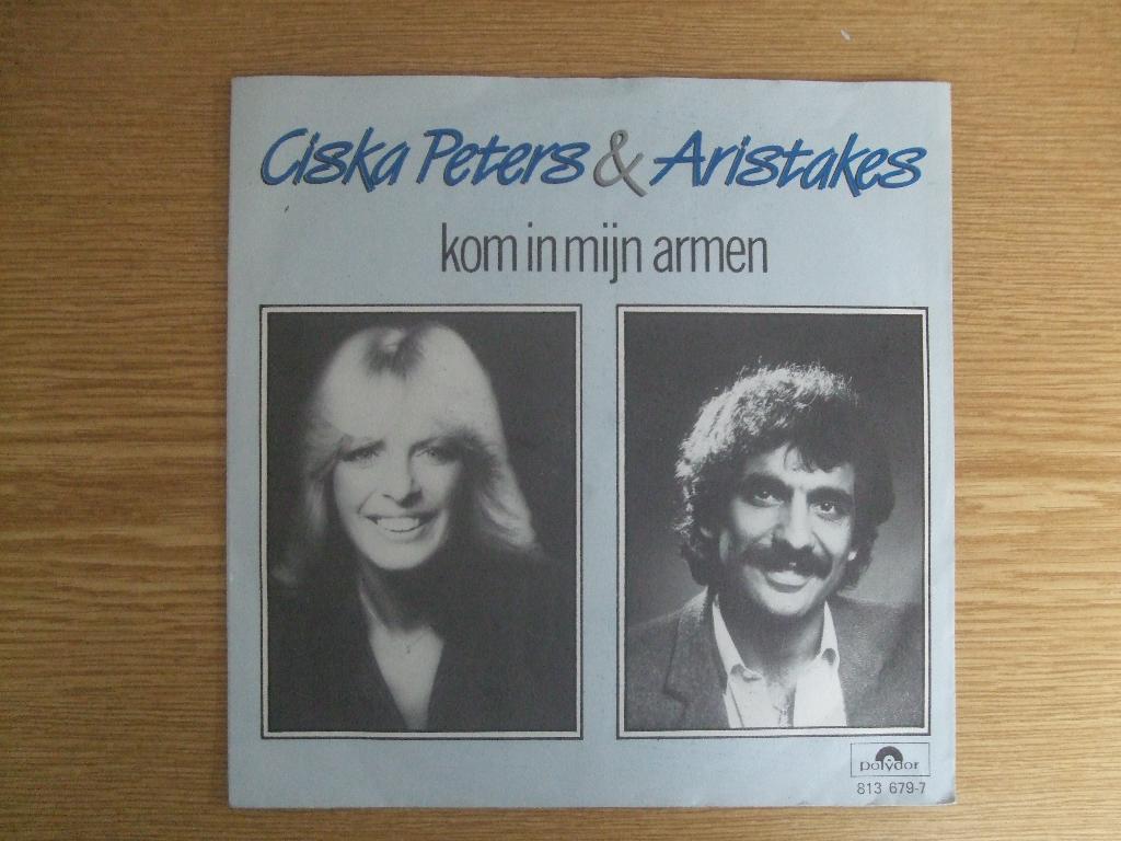 CISKA PETERS & ARISTAKES    KOM IN MIJN ARMEN / JUPITER, 7 inch, Ophalen of Verzenden, Zo goed als nieuw, Nederlandstalig