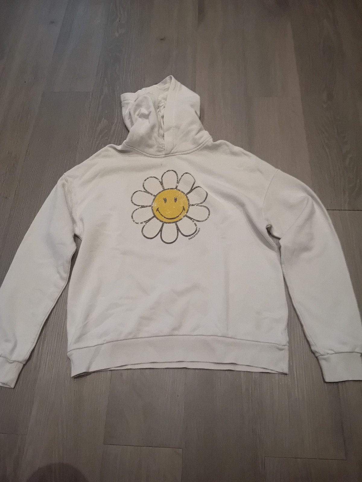 H&M Hoodie met bloemprint, Meisje, Trui of Vest, H&M, Ophalen of Verzenden