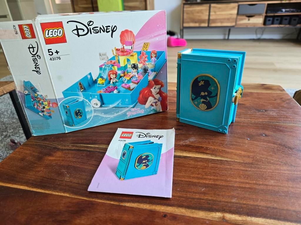 LEGO Disney 43176 Ariëls verhalenboekavonturen, Lego, Ophalen of Verzenden, Zo goed als nieuw, Complete set