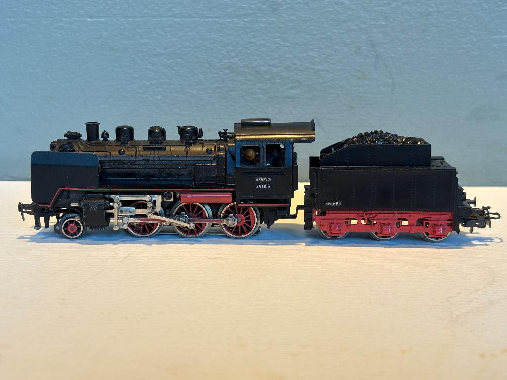 Märklin FM 800 (3003) stoomloc BR 24 van de DB, Wisselstroom, Gebruikt, Locomotief, Ophalen of Verzenden