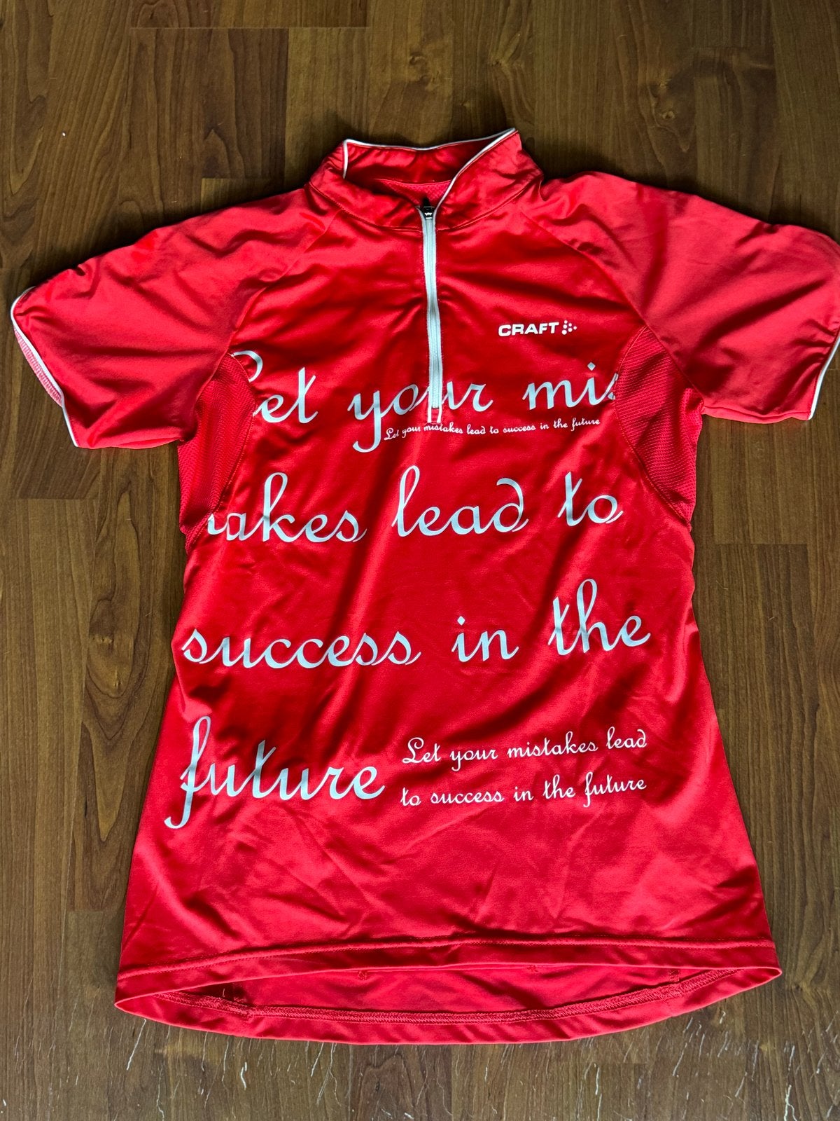 Craft wielrenshirt Maat M - Rood, Maat 38/40 (M), Ophalen of Verzenden, Zo goed als nieuw, Hardlopen of Fietsen