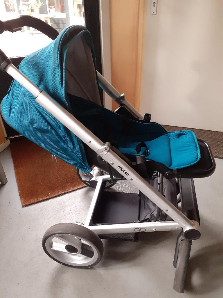 combi kinderwagen 3 in 1, Kinderen en Baby's, Kinderwagens en Combinaties, Ophalen, Gebruikt, Mutsy, Duowagen