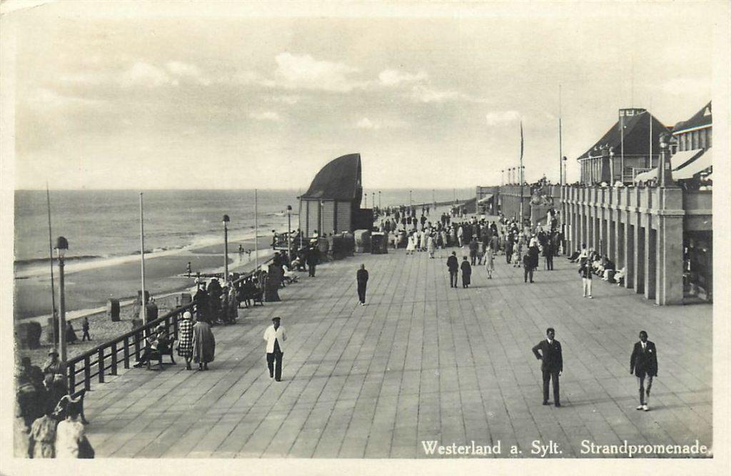 701-418-039 Westerland Sylt Strandpromenade, Verzenden, Voor 1920, Duitsland