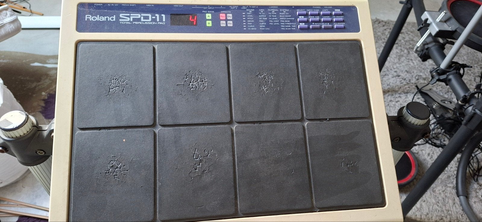 Roland SPD-11 Total Percussion Pad, Ophalen of Verzenden, Gebruikt, Roland, Elektronisch