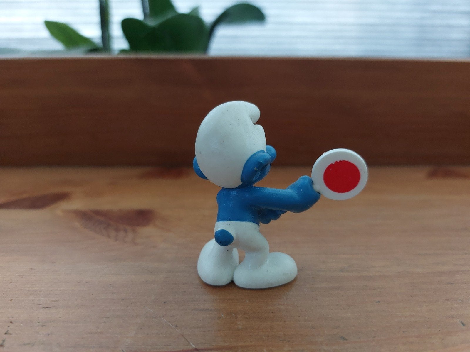 Smurf met stopbord 20154 De Smurfen, Verzamelen, Ophalen of Verzenden