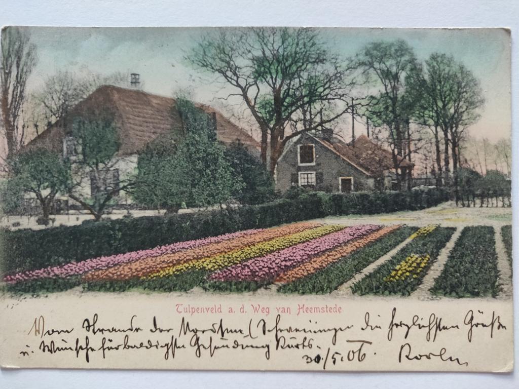 X1785 Heemstede 1906 naar Oostenrijk, Ophalen of Verzenden, Voor 1920, Noord-Holland