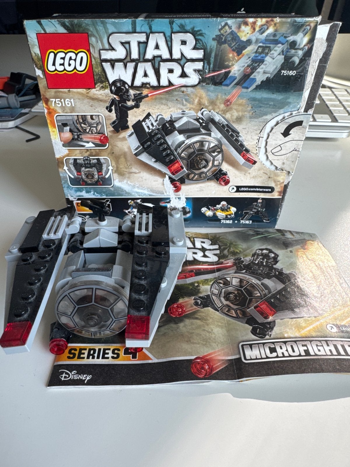LEGO Star Wars 75161 TIE Striker Microfighter, Ophalen, Star Wars, Lego, Zo goed als nieuw