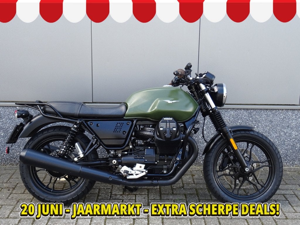 Moto Guzzi V7 STONE II (bj 2018), 744 cc, Bedrijf, Naked bike
