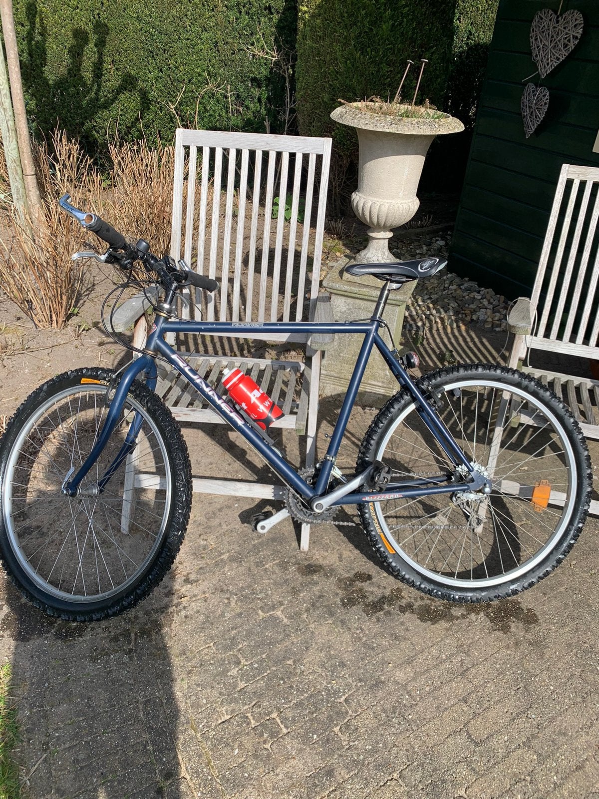 Mountainbike, Ophalen, Gebruikt, Staal, 24 inch of meer