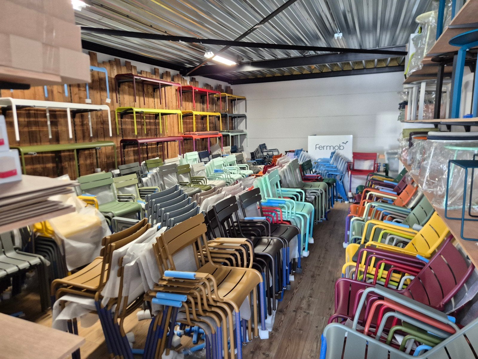 nieuwe fermob meubels winter / verhuis sale uitverkoop