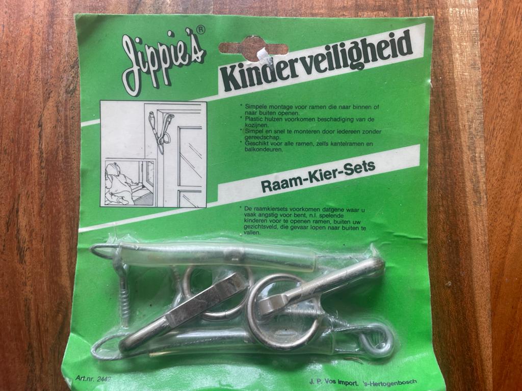 Jippie's Raam-Kier-Sets - Kinderbeveiliging, Ophalen of Verzenden, Zo goed als nieuw