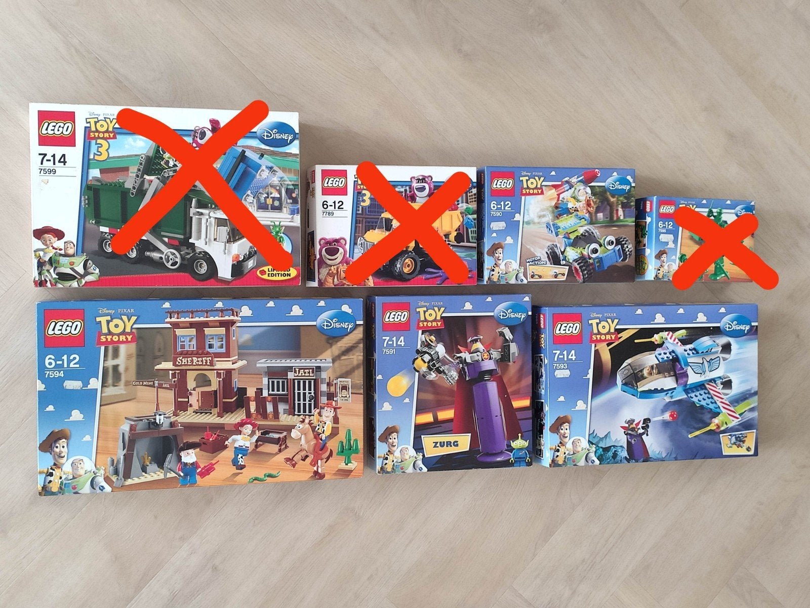 Lego Toy Story - meerdere sets - ZGAN, Ophalen of Verzenden, Zo goed als nieuw
