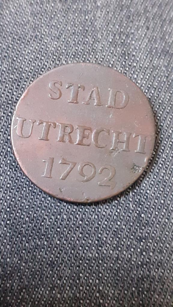 Duit stad Utrecht 1792, Verzenden, Overige materialen