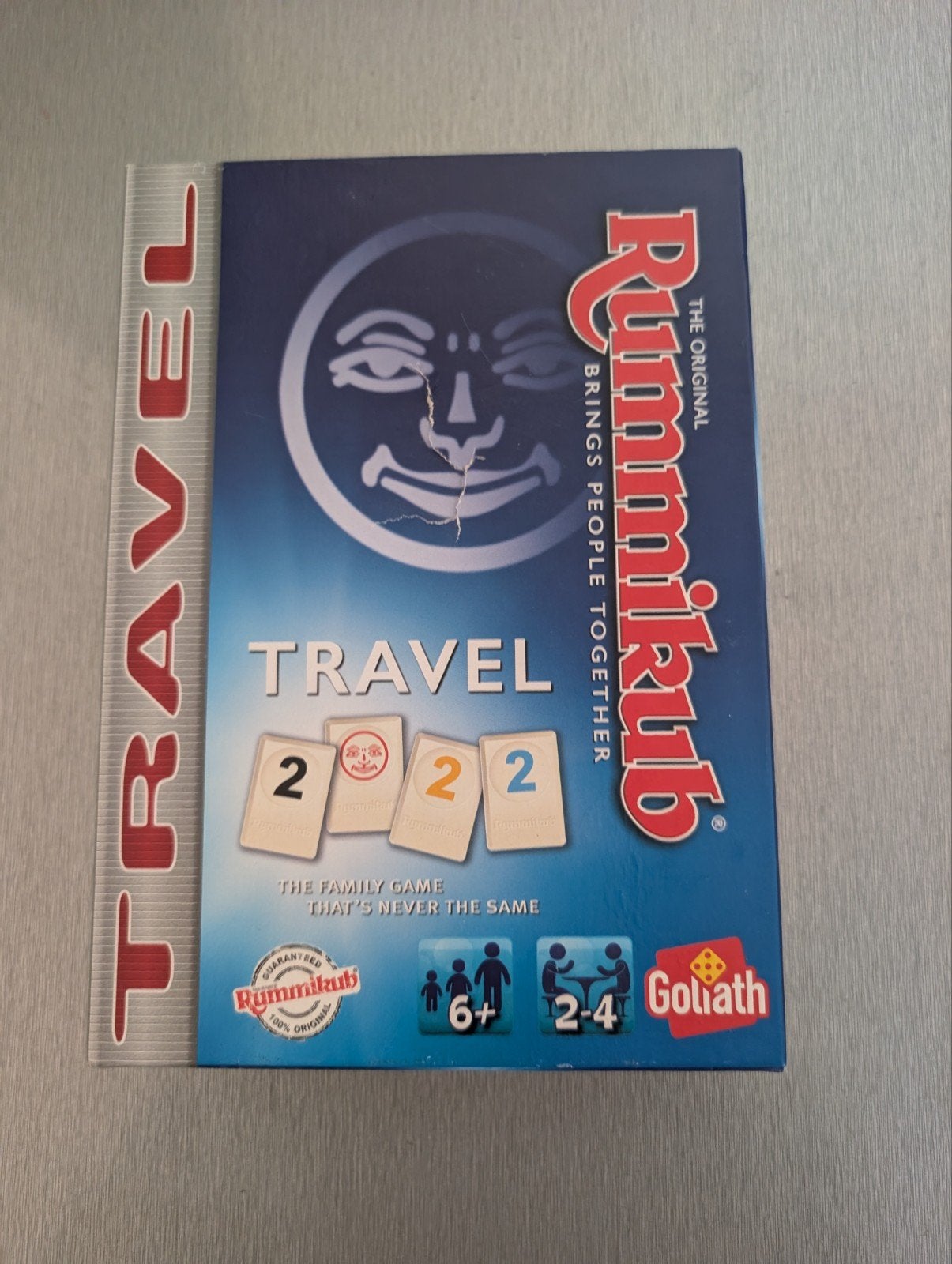 Rummikub Travel - Compact Reisspel van Goliath, Goliath, Ophalen of Verzenden, Zo goed als nieuw, Drie of vier spelers