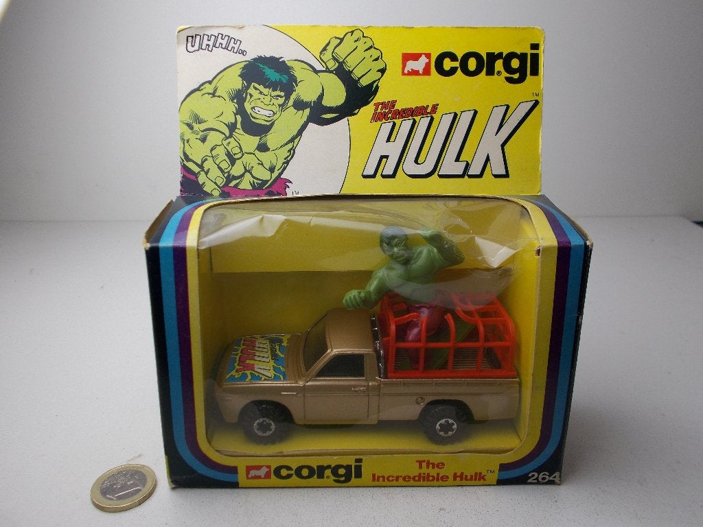 1978 CORGI TOYS 264 THE INCREDIBLE HULK (MINT in DOOS!)