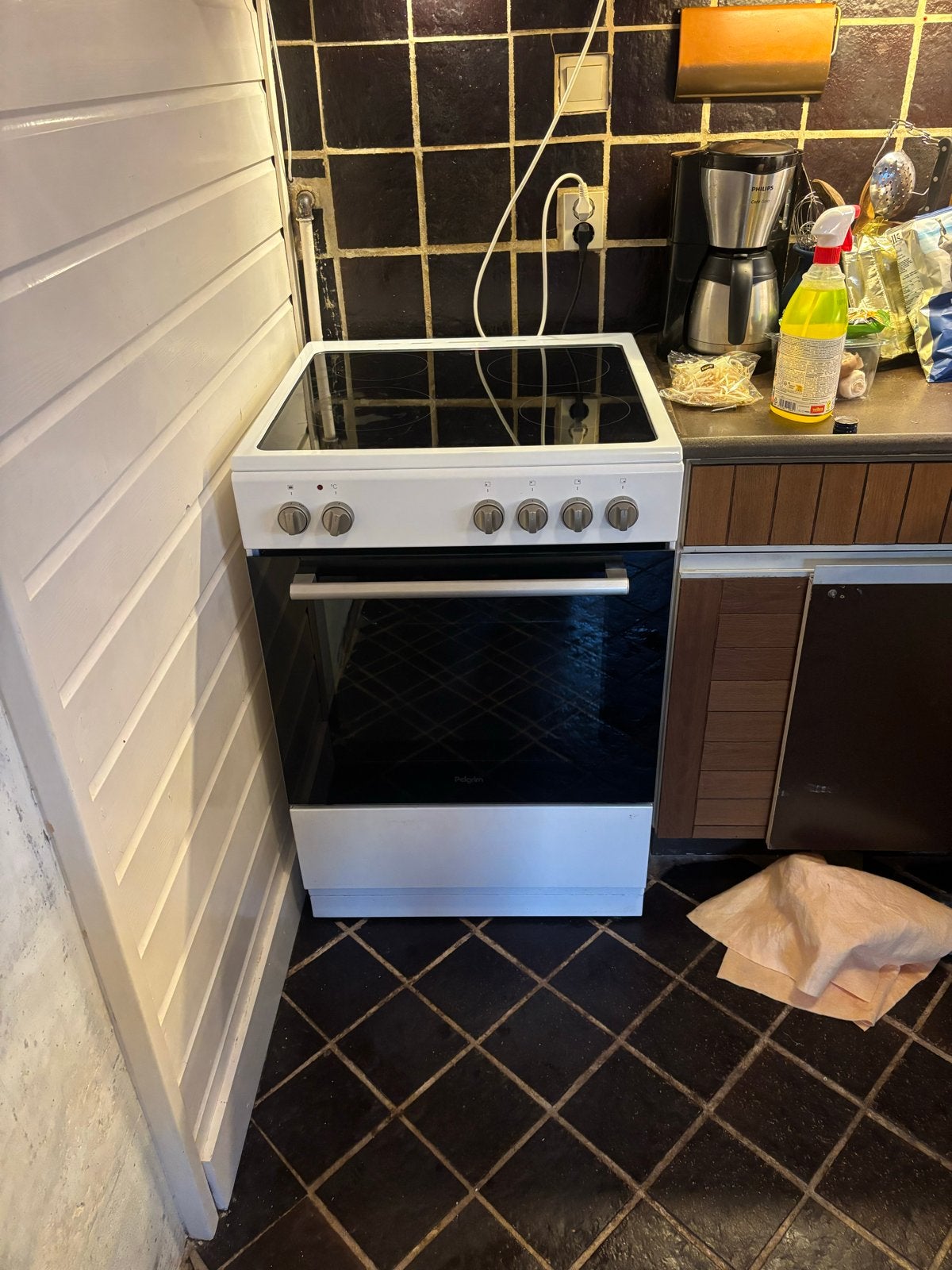 Inductie fornuis, Ophalen, Hete lucht, 60 cm of meer, 4 kookzones