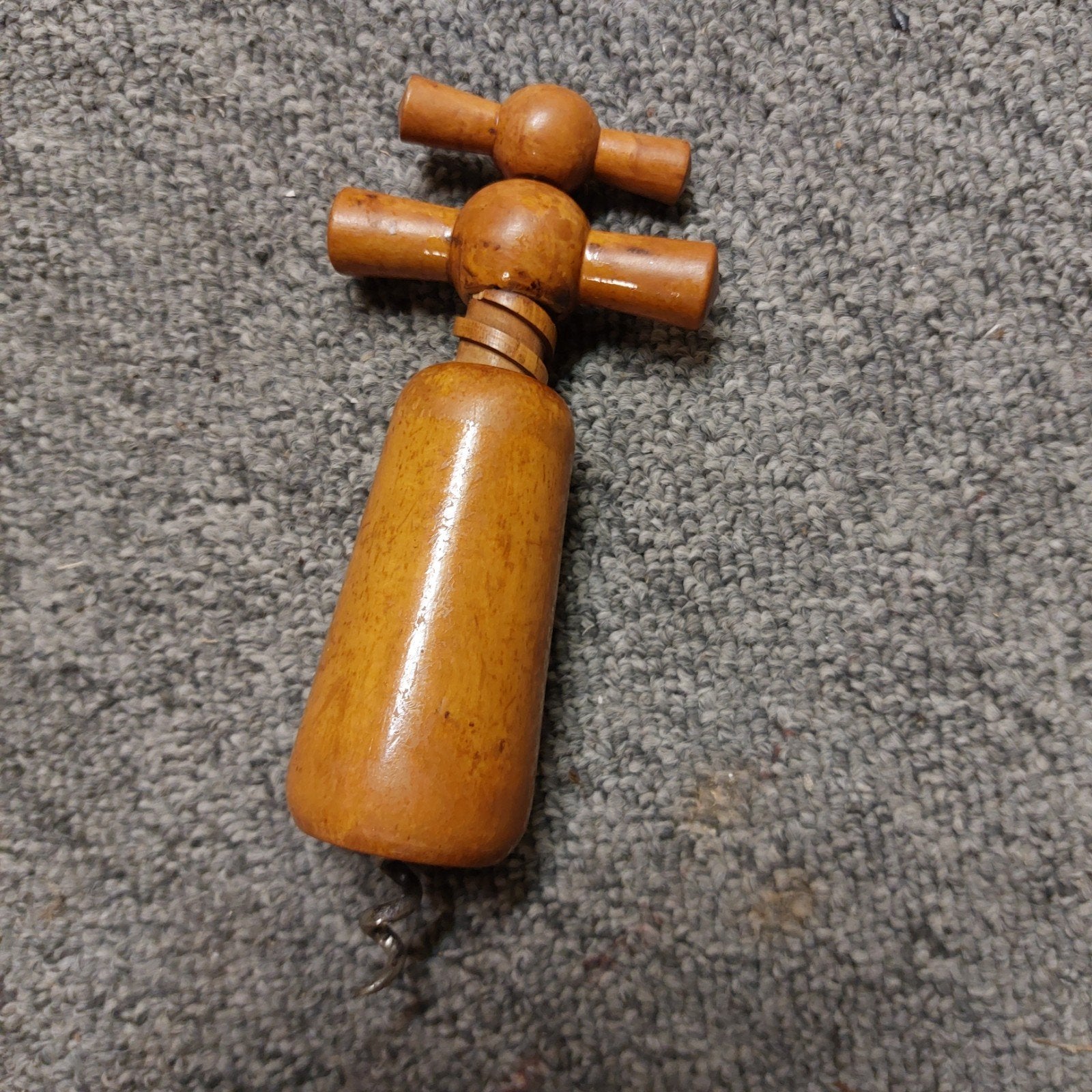 Vintage kurkentrekker van hout, Ophalen of Verzenden