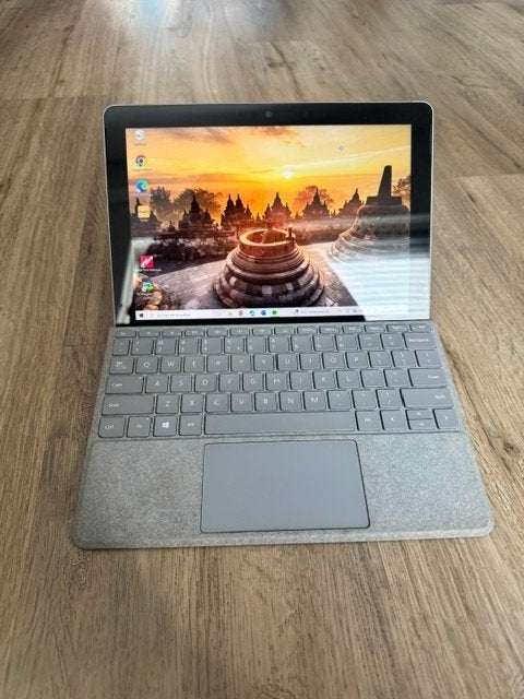 Microsoft Surface Go 128GB 8GB complete set, Computers en Software, Windows Laptops, 8 GB, 10 inch of minder, Ophalen of Verzenden