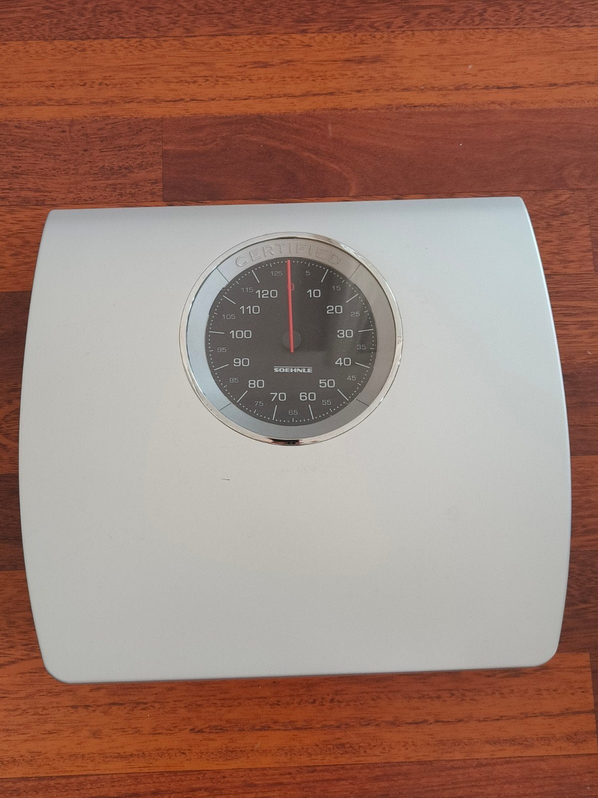 NW weegschaal analoog van het topmerk Soehnle, Ophalen of Verzenden, Personenweegschaal, 100 kg of meer