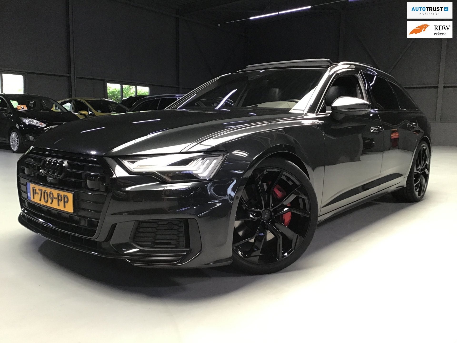 Audi A6 Avant 55 TFSI quattro Sport S line edition I Pano I, Auto's, Audi, Automaat, Dealer onderhouden, Gebruikt, Euro 6