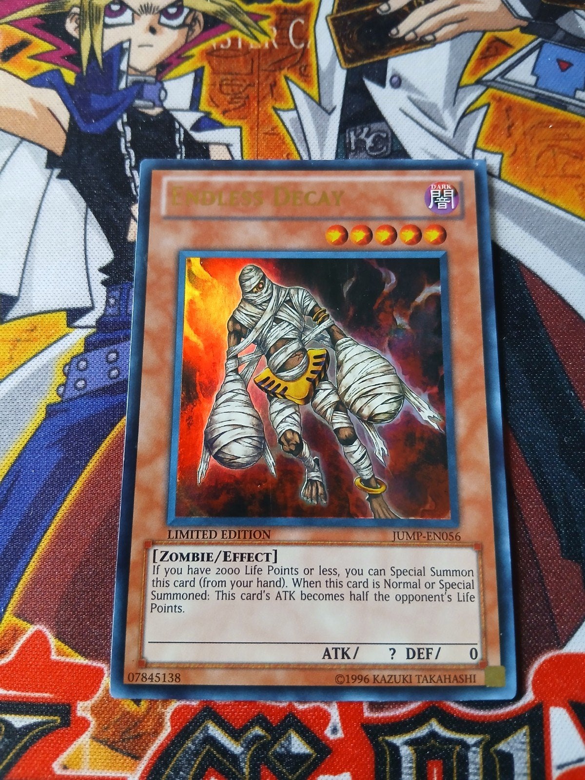 Endless Decay - Ultra Rare Shonen JUMP Magazine Promo - YGO, Ophalen of Verzenden, Zo goed als nieuw, Foil