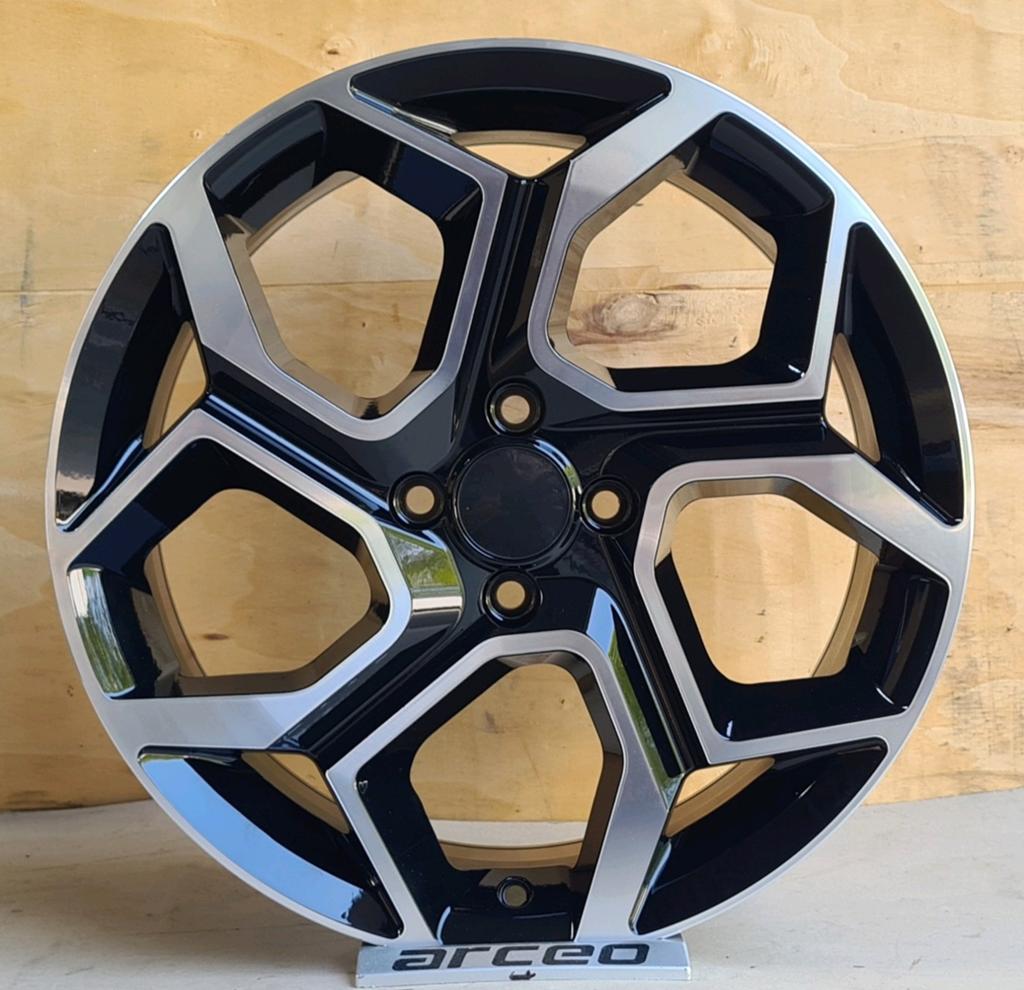 NIEUW 17" DMR 1007 Velgen 4x100 Pastop Renault Clio captur, Auto-onderdelen, Banden en Velgen, Velg(en), Korm, Nieuw, 17 inch