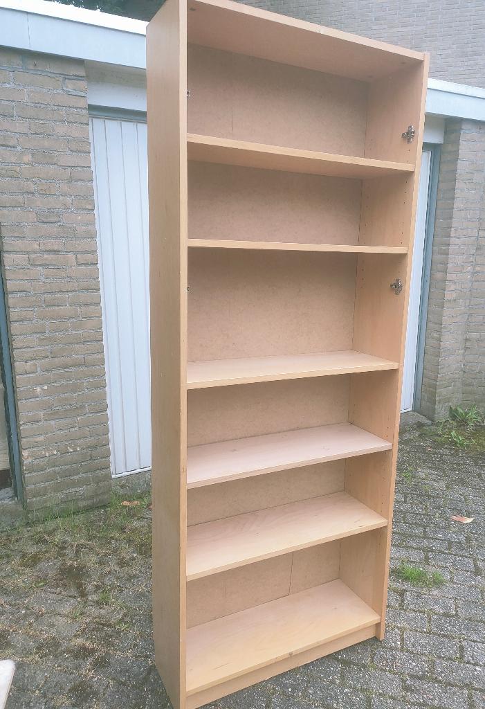 IKEA Billy boekenkast., 50 tot 100 cm, 25 tot 50 cm, Ophalen, Licht eiken.