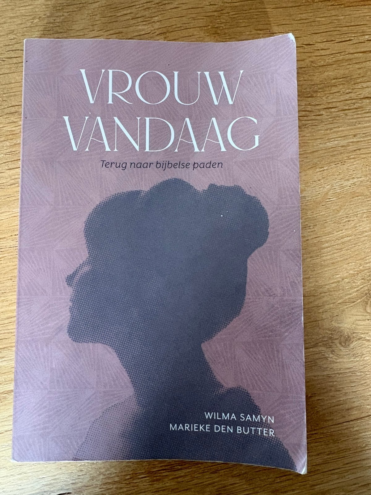 Vrouw Vandaag: Terug naar Bijbelse Paden - Wilma Samyn, Ophalen of Verzenden, Zo goed als nieuw, Christendom | Protestants
