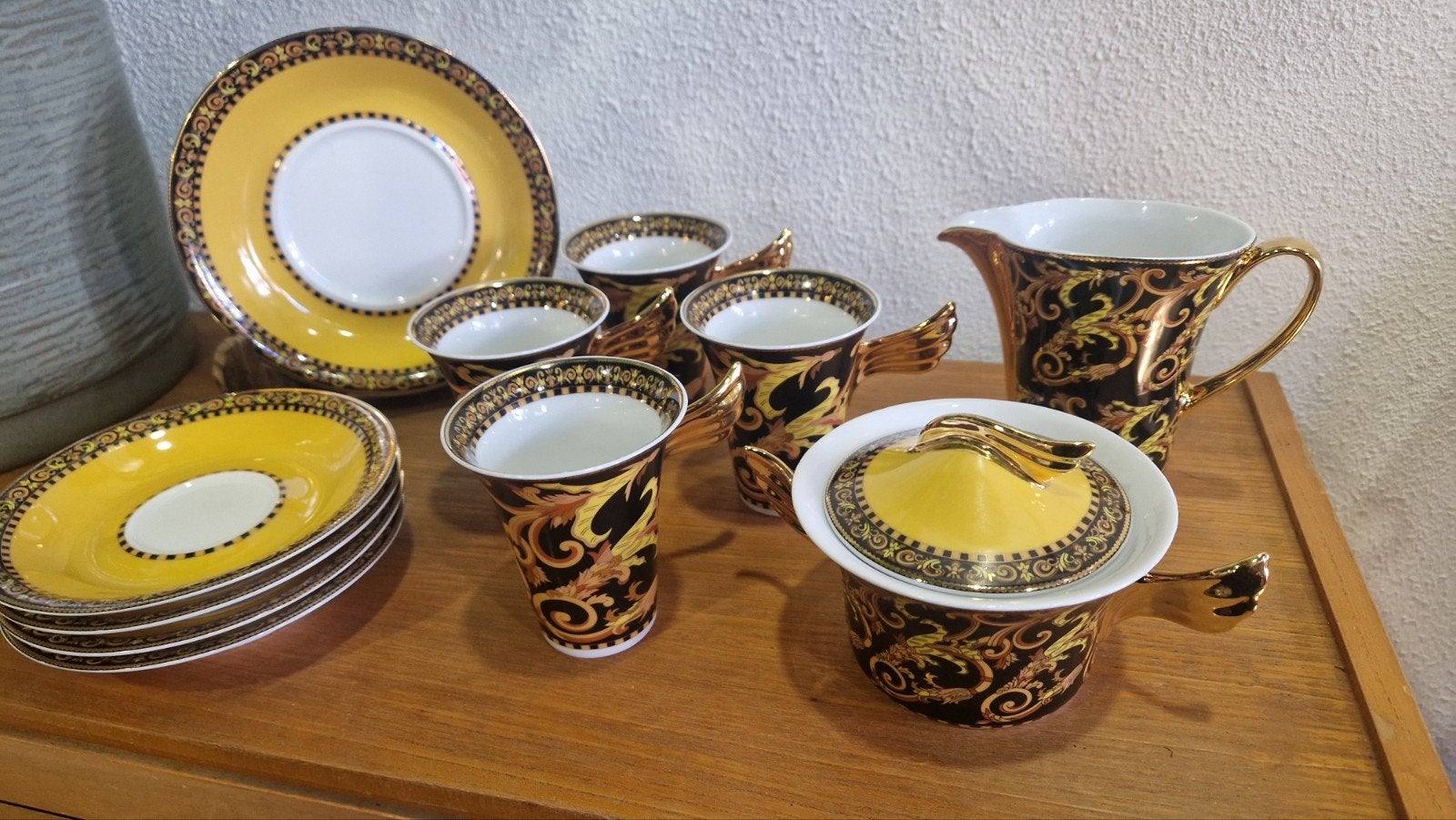 Rosenthal Versace Barocco serviesonderdelen, Overige merken, Ophalen of Verzenden, Zo goed als nieuw, Overige stijlen