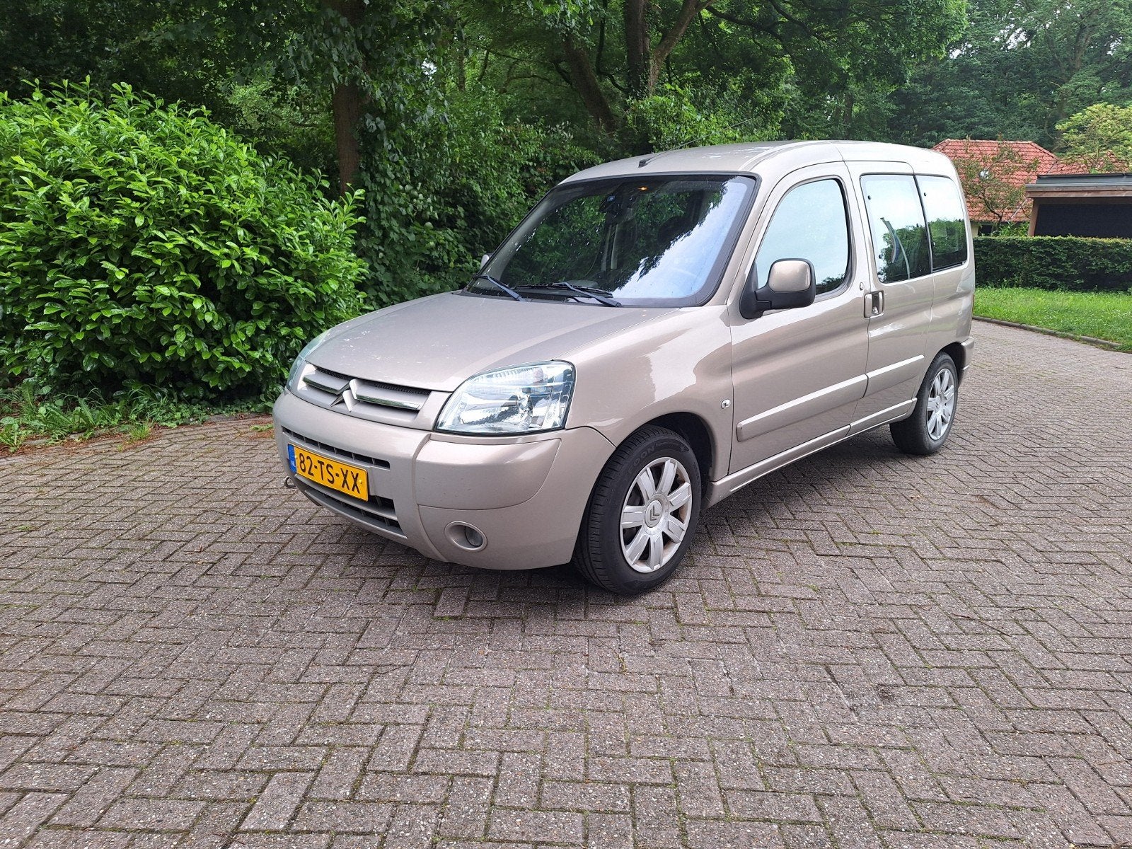 Citroën Berlingo 1.6 I 16V 2007 Beige *AIRCO* *CRUISE*, Stof, Origineel Nederlands, Berlingo, Handgeschakeld