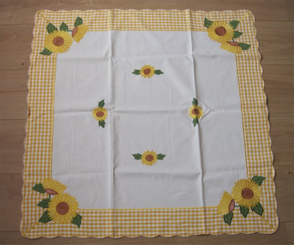 Zomers kleedje met zonnebloemen (perfecte staat), Ophalen of Verzenden