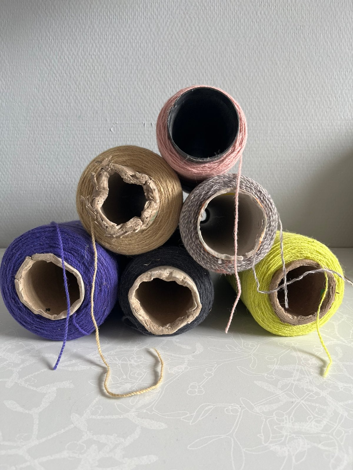 Wol katoen mix breien haken 6 stuks, Ophalen of Verzenden, Zo goed als nieuw, Garen of Naald(en)