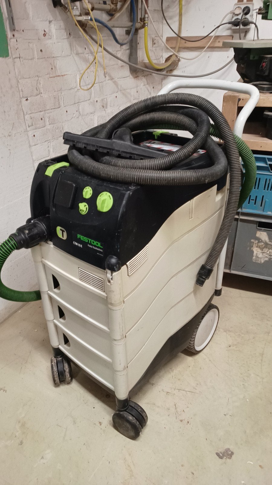 Professionele Festool CTM 55 E Stofzuiger, Ophalen of Verzenden, Gebruikt