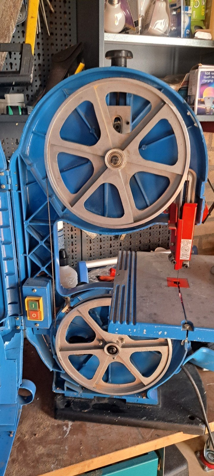 Lintzaagmachine 9" - Werkend, heeft aandacht nodig, Ophalen, Gebruikt, Minder dan 600 watt, Lintzaag