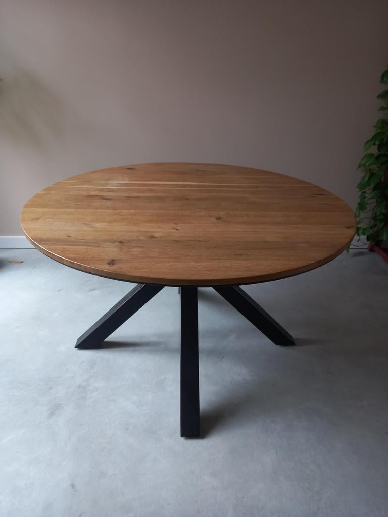Ronde eettafel van xcoon, Huis en Inrichting, Ophalen, Rond, 100 tot 150 cm, 100 tot 150 cm
