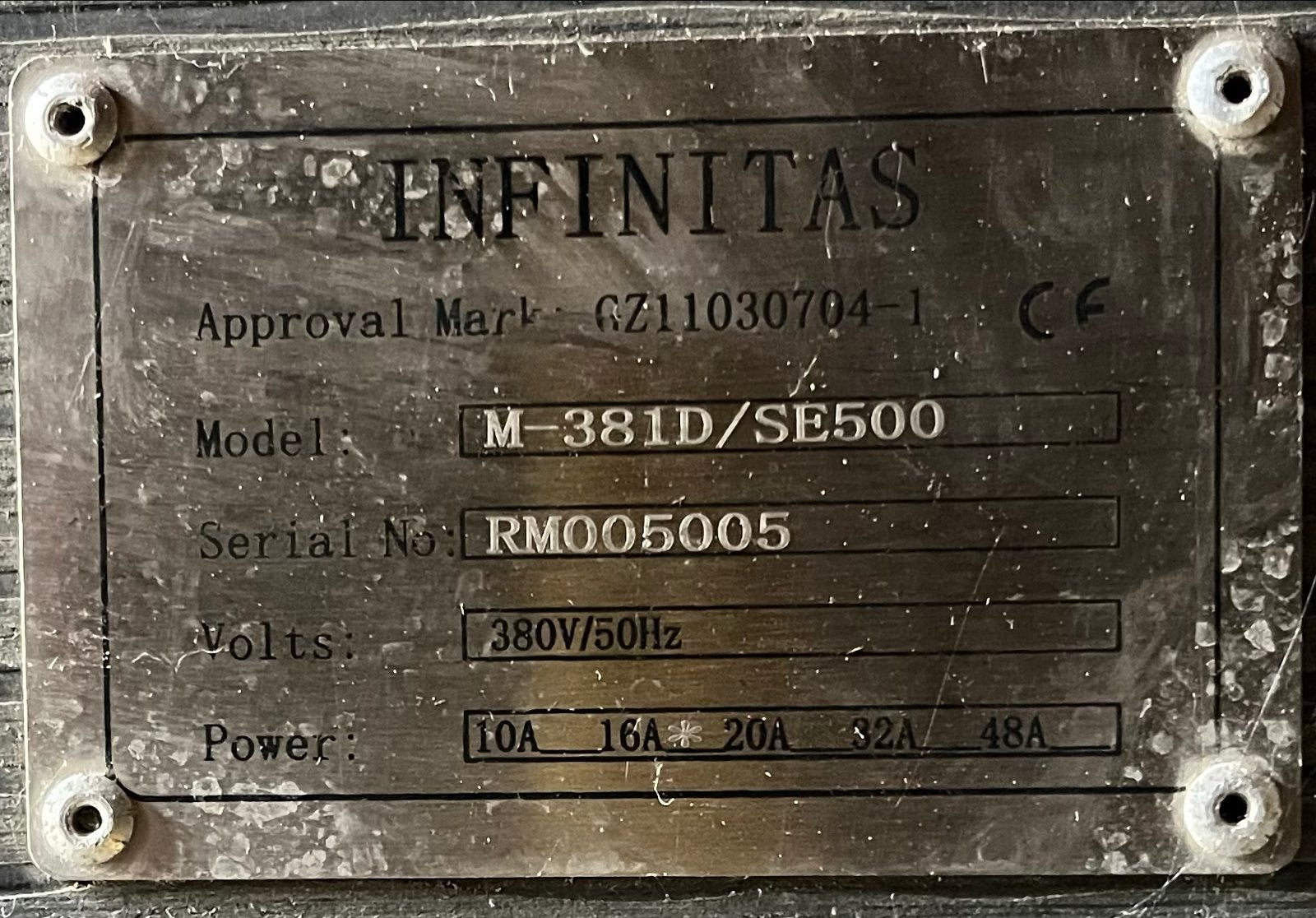 Infinitas M-381D/SE500 Jacuzzi - in goede staat, Ophalen, Gebruikt, Afdekzeil, Vast