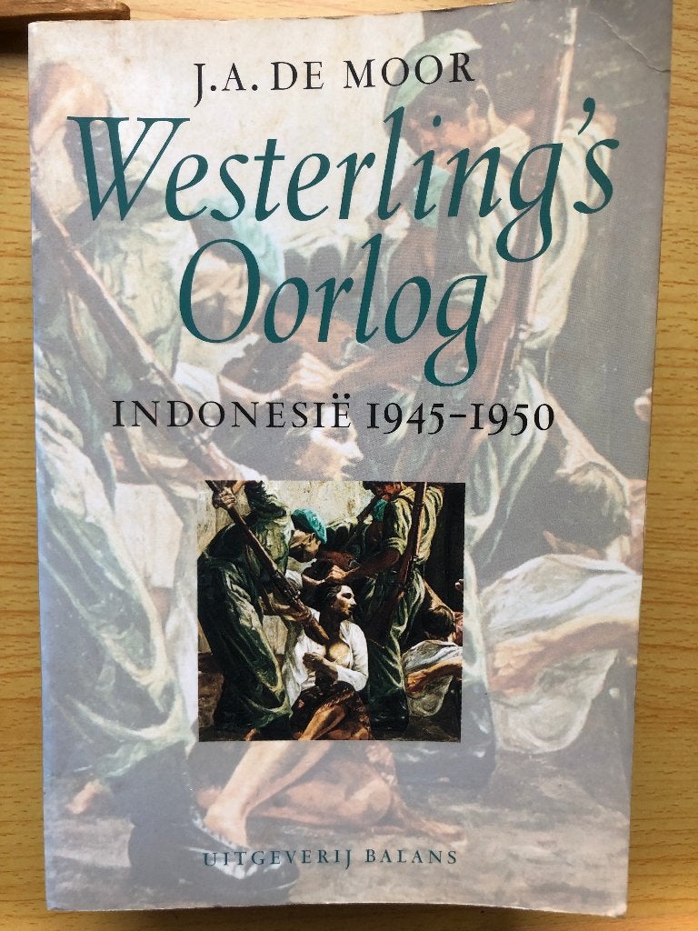 De geschiedenis der commando’s en parachutisten in N.-Indië, Ophalen of Verzenden, Gelezen, J.A. de Moor
