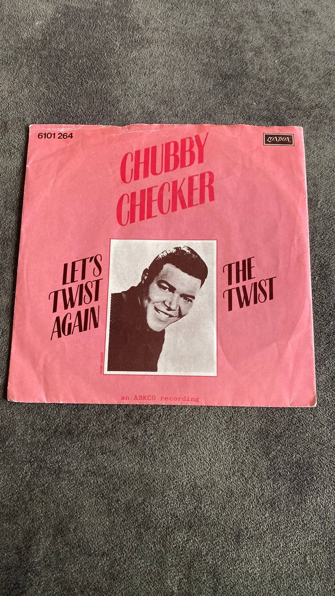 Vinyl single Chubby Checker - Let’s twist again, Ophalen of Verzenden, Zo goed als nieuw, Pop