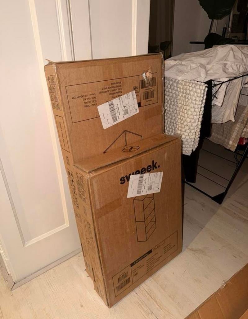 Nieuwe kast in verpakking, Huis en Inrichting, Kasten | Kledingkasten, Ophalen, Met plank(en), 50 tot 100 cm, Zo goed als nieuw