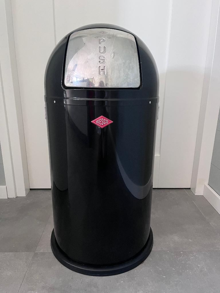 Wesco Push Boy prullenbak, Ophalen, Gebruikt, 50 tot 75 cm, 40 liter of meer
